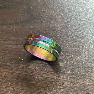 Iridescent Ring size 11